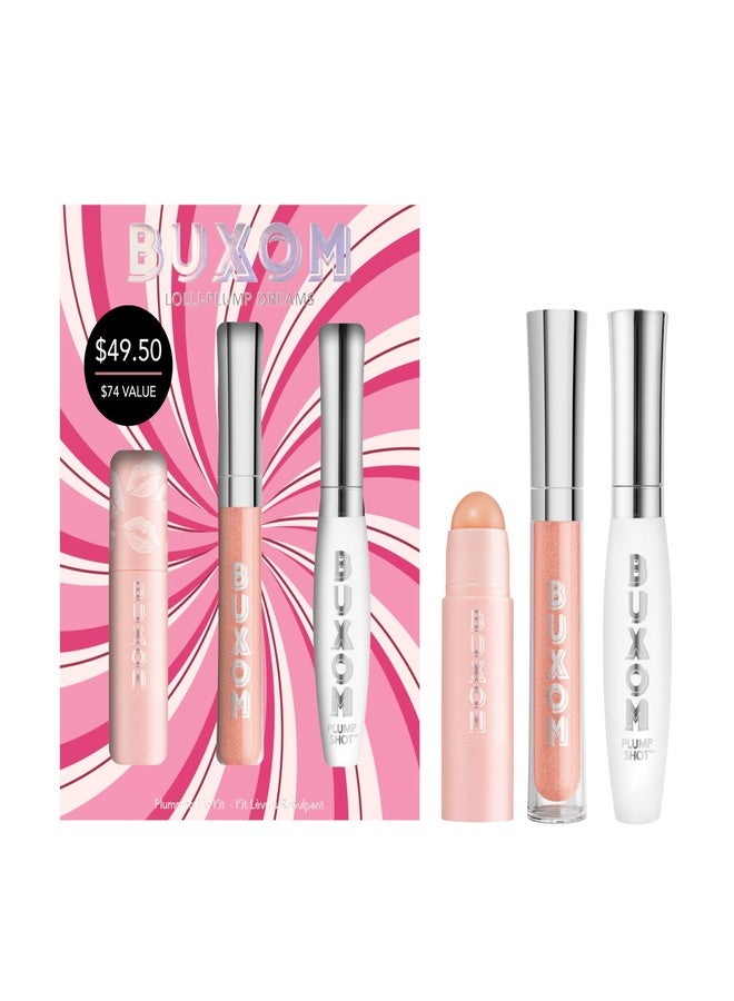 BUXOM Power-Full Plumping Lip Balm, Tinted Lip Balm Plumper, Enhancing Lip Moisturizer, Hydrating & Smoothing Peptide Lip Treatment, Cruelty-Free, Filler, Celeste, Big O - Image 3